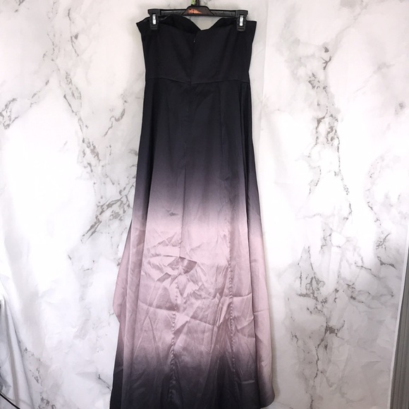 Badgley mischka ombré high low gown - Picture 6 of 7